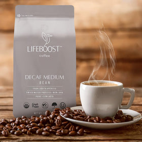 Lifeboost third-party testing badge on packaging for safety