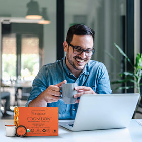 Lifeboost Cognition morning-evening ritual cup for flexible timing.