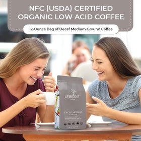 Lifeboost organic certification seal communicates trusted organic status