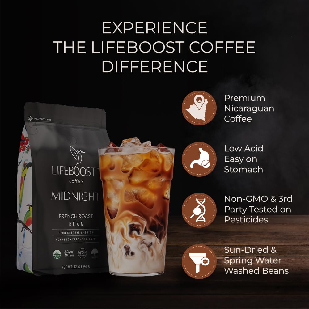 Lifeboost organic certification and third-party testing for peace of mind.