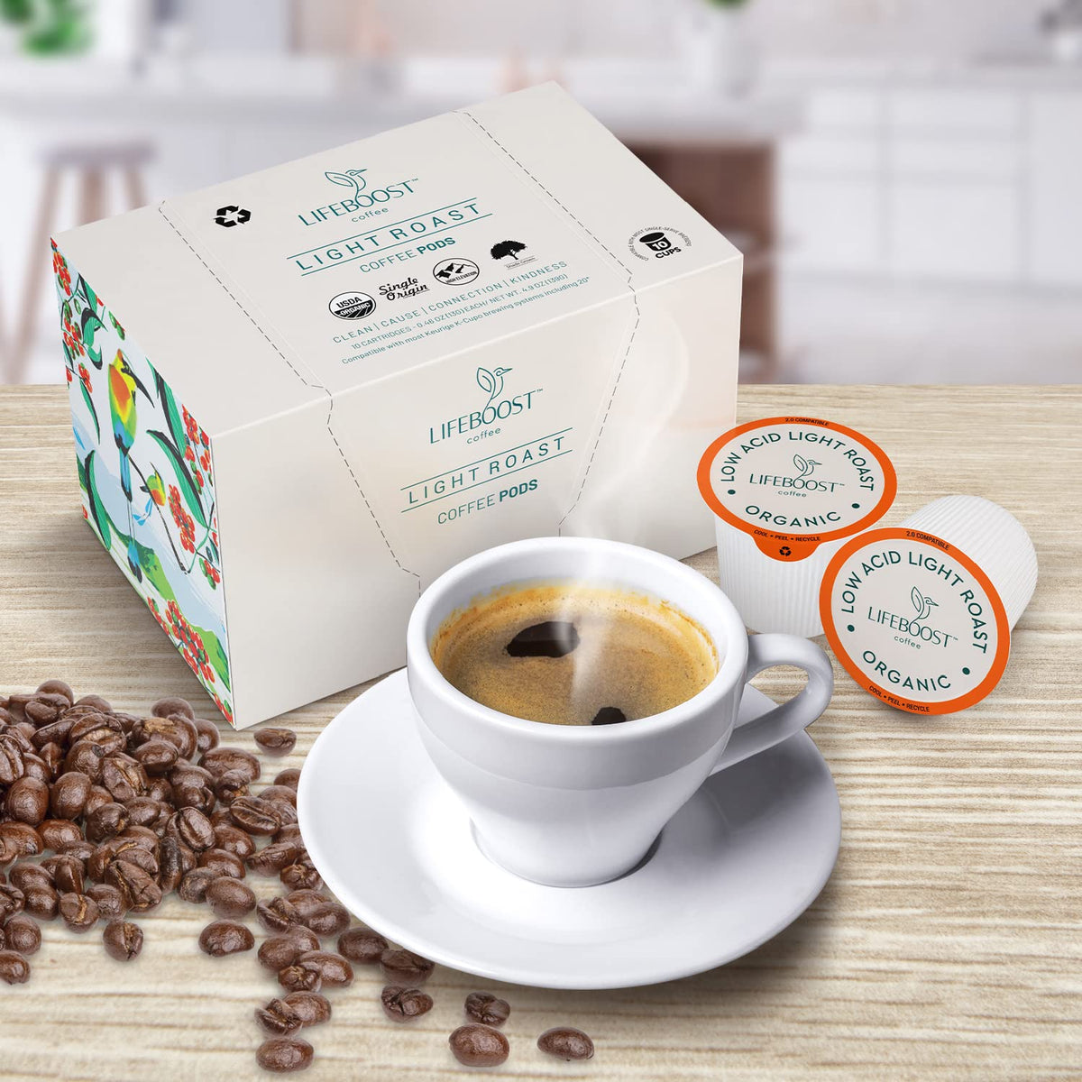 Lifeboost shade-grown farms produce high-elevation, nuanced beans.