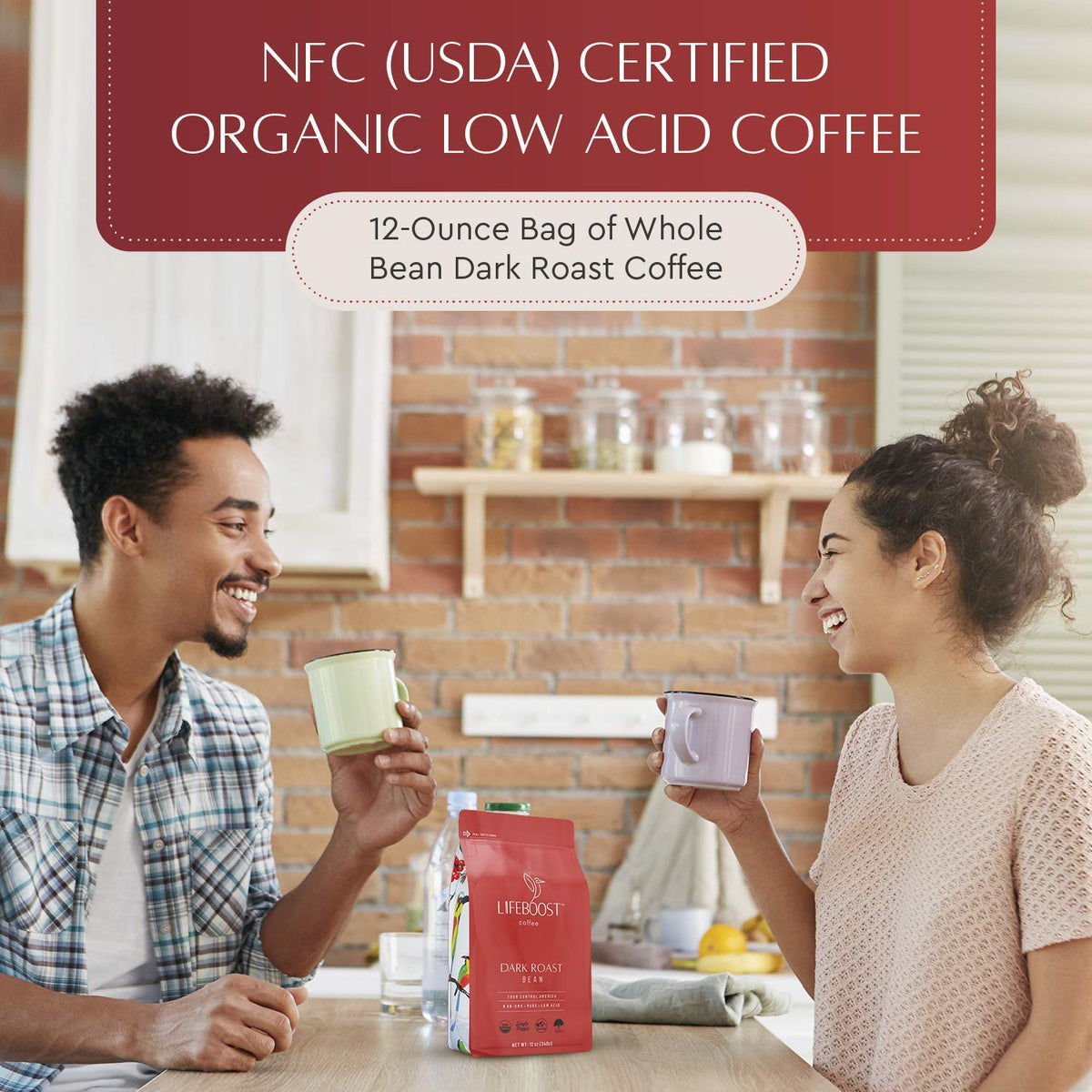 Lifeboost single-origin coffee beans showcase a distinct, consistent profile.