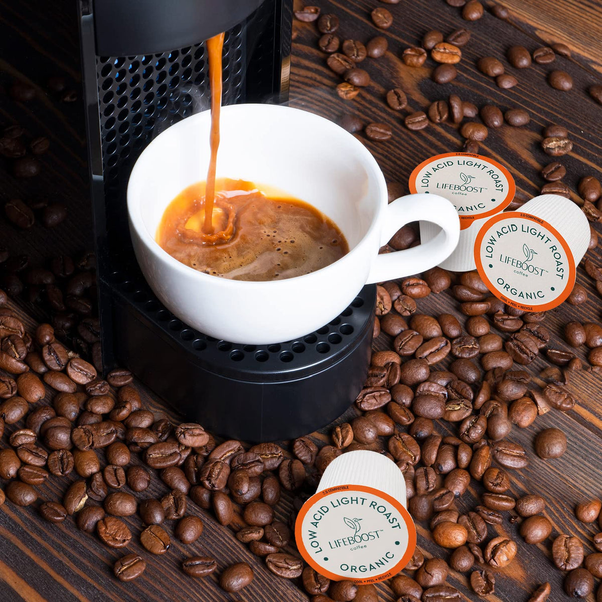 Lifeboost sun-dried beans with natural sweetness and aroma.