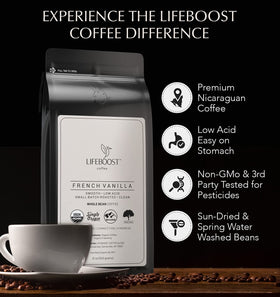 LIFEBOOST third-party tested label signaling safety and quality checks.