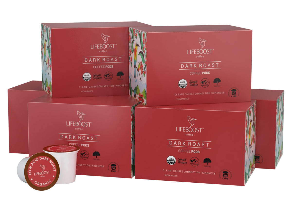 Lifeboost third-party testing certificates visible on label