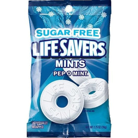 Life Savers mint variety pack box shows two flavors for all-day freshness