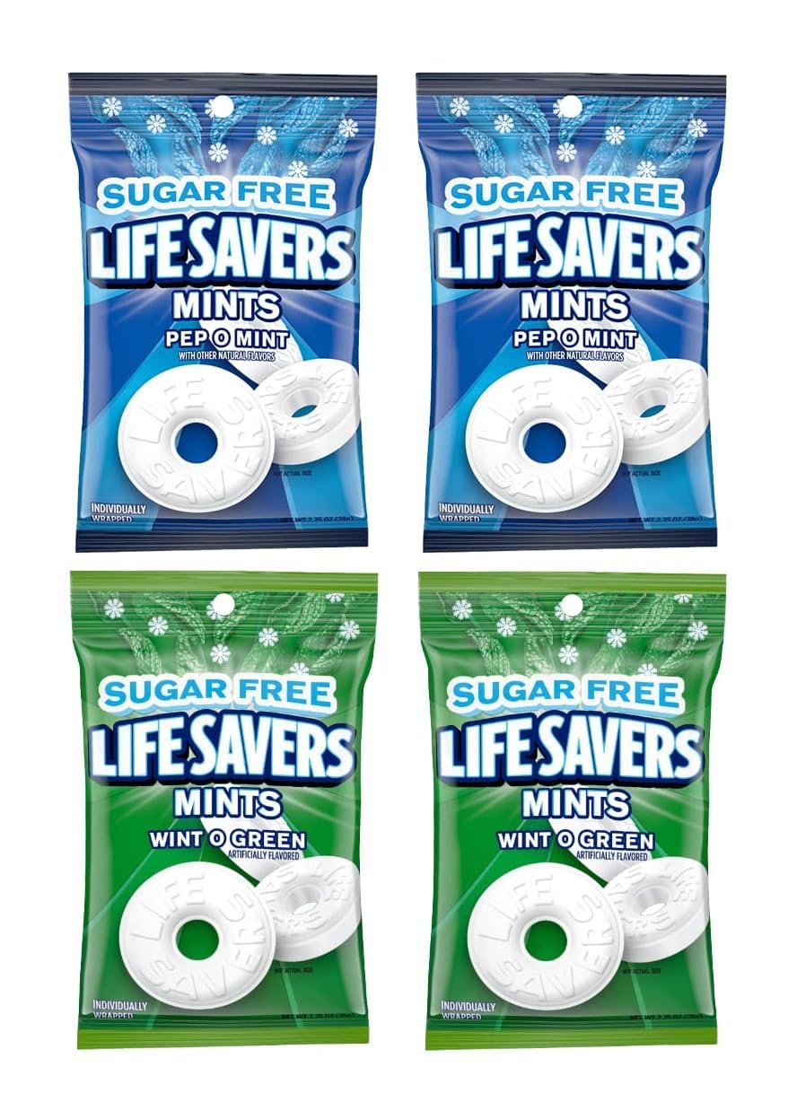 Life Savers Pep-O-Mint bag front for quick on-the-go breath refreshment