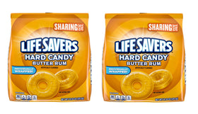 Life Savers Butter Rum 14.5 oz bags showcase a shareable classic flavor