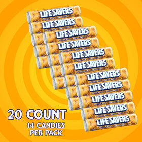 Butter Rum candy pack in pocket convenient lunchbox snack