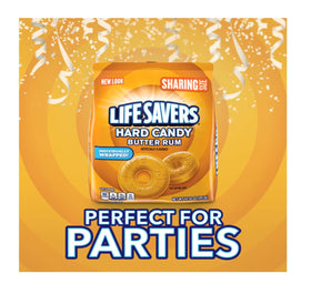 Butter Rum Lifesavers ready for a movie-night snack setup