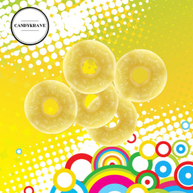 Crisp Lifesavers pineapple ring texture highlighted for a satisfying bite.