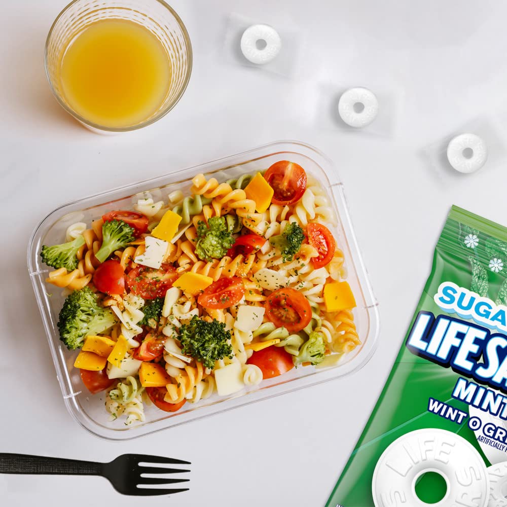 Life Savers Wint-O-Green mints in office sharing pack for quick refreshment.