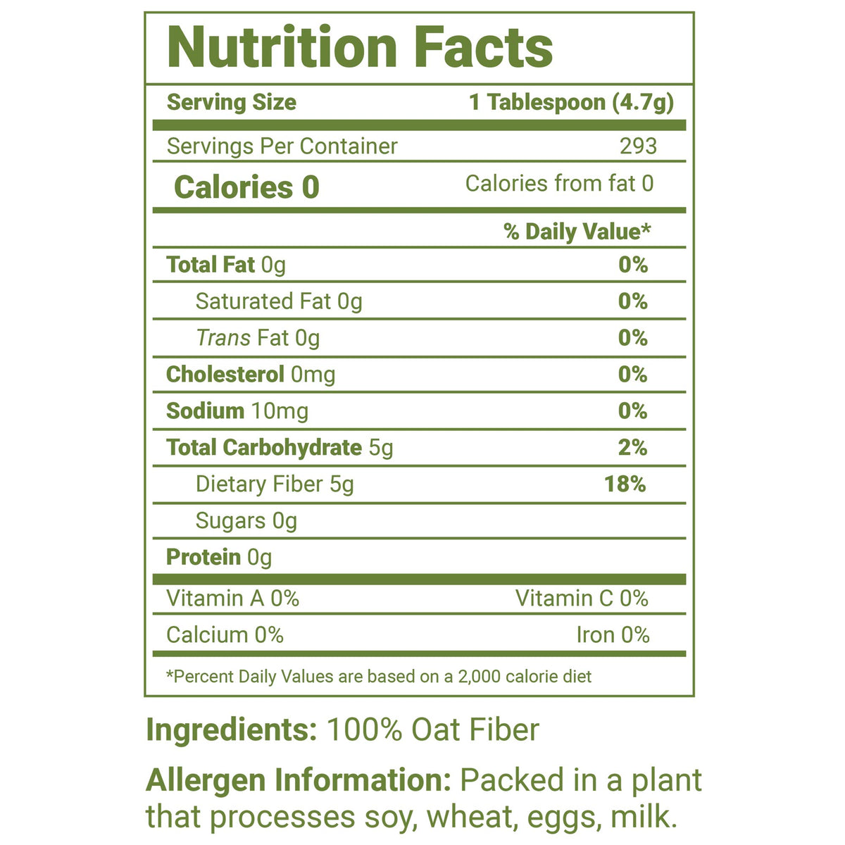 LifeSource Foods Oat Fiber 500 bag on kitchen counter, versatile thickener for sauces
