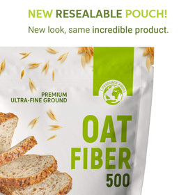 LifeSource Foods Oat Fiber 500 measuring spoons portioning for recipes
