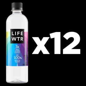 LIFEWTR rotating label art inspires creativity during hydration moments.