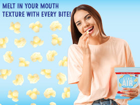 Like Air Puffcorn Pancake flavor bag offers a sweet-savory breakfast bite