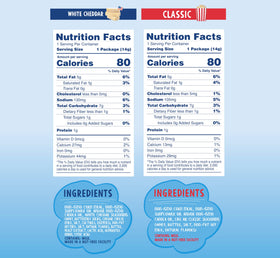 Like Air Puffcorn White Cheddar bags with bold flavor in each bite