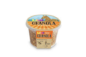 Likit Granola Multigrain Refill packshot highlights eco-friendly packaging and 650g capacity.