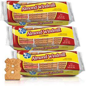 Lil Dutch Maid Almond Windmill Gingerbread Cookies pack—crunchy, premium treat for gatherings.