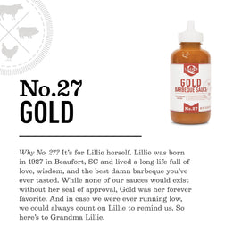 Dipping sauce scene with Lillie's Q Gold Barbeque Sauce for grilled vegetables.
