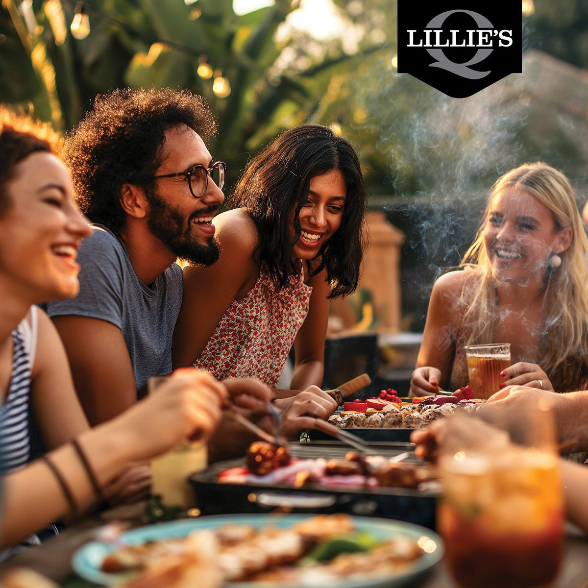 Lillie's Q Carolina sauce bottle—bold vinegar tang for ribs and pulled pork.