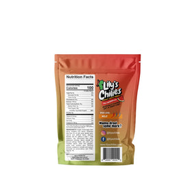 Four individually packaged Lilys Chilies bags ready to share