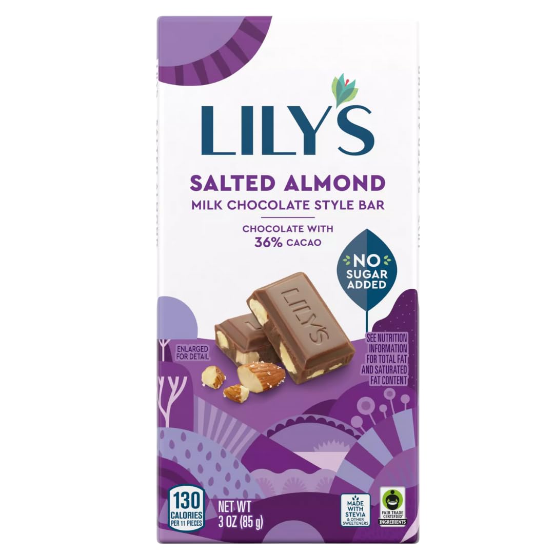 Coffee pairing moment with Lily's Salted Chocolate Lovers bars.