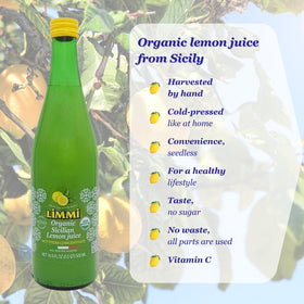Close-up of Limmi label shows authentic origin and quality