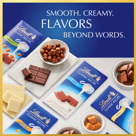 Lindt chocolate bar gift idea for chocolate lovers and special occasions.