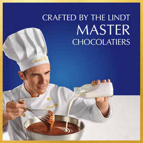Lindt 12-pack display of classic hazelnut bars ready to enjoy