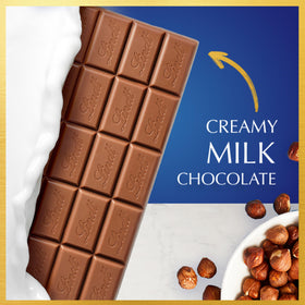 Lindt Classic Recipe Hazelnut Milk Chocolate Bar gift-ready packaging