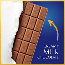 Lindt CLASSIC RECIPE Milk Chocolate Bar used in baking for rich desserts.