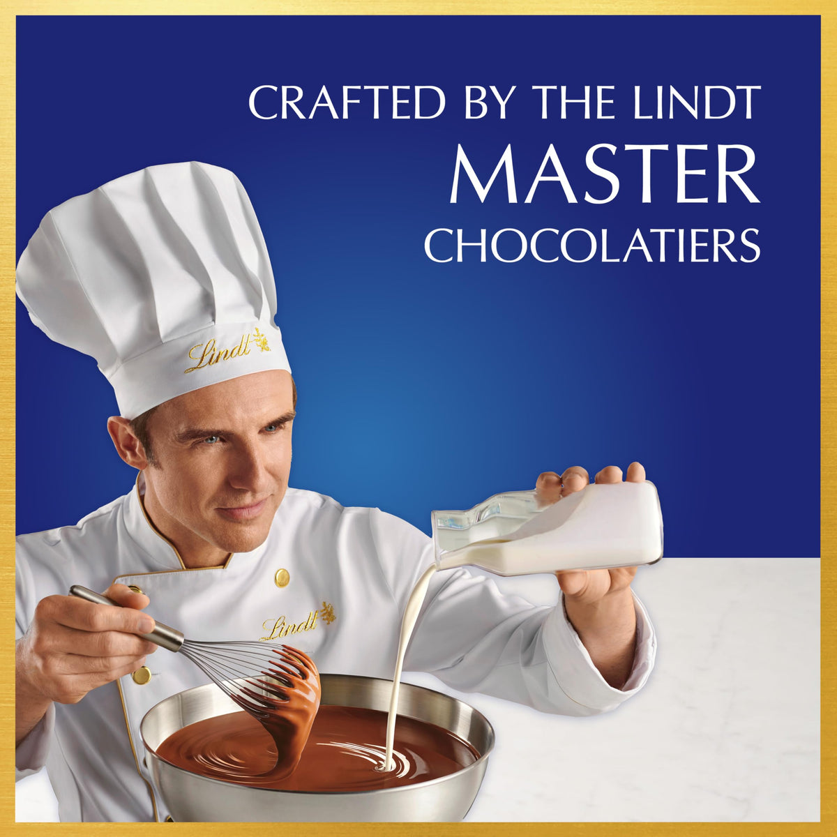 Lindt Classic Recipe White Chocolate Bar premium ingredients, refined flavor.