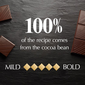 Pre-portioned Lindt EXCELLENCE squares designed for balanced tasting.