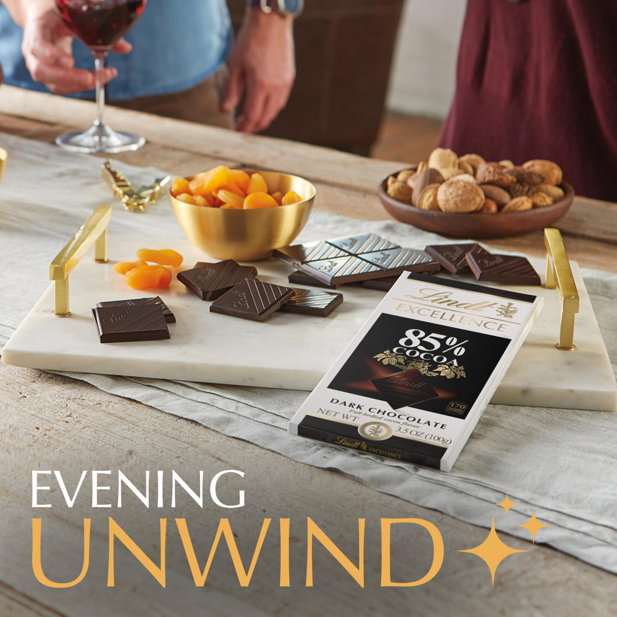 Baking with Lindt EXCELLENCE 85% chocolate for rich desserts