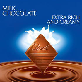 Lindt EXCELLENCE melts smoothly, releasing cream and vanilla notes