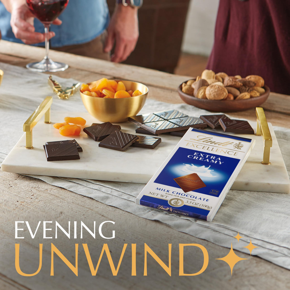 Gift-worthy Lindt EXCELLENCE packaging for chocolate lovers