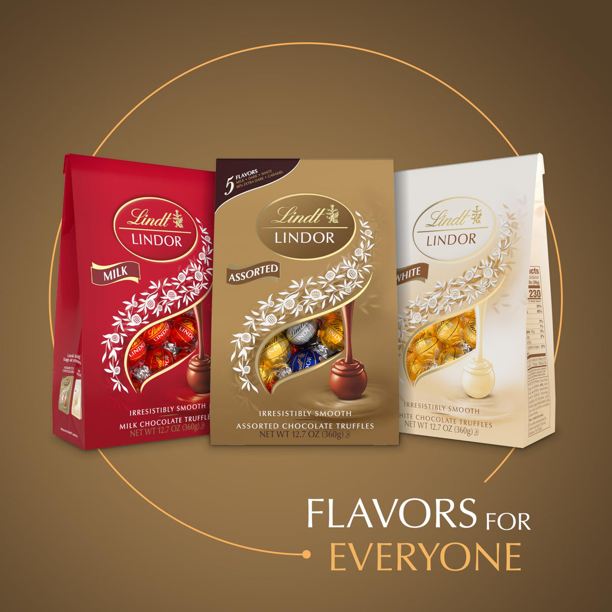 Lindt Lindor 60% extra dark truffle with bold flavor