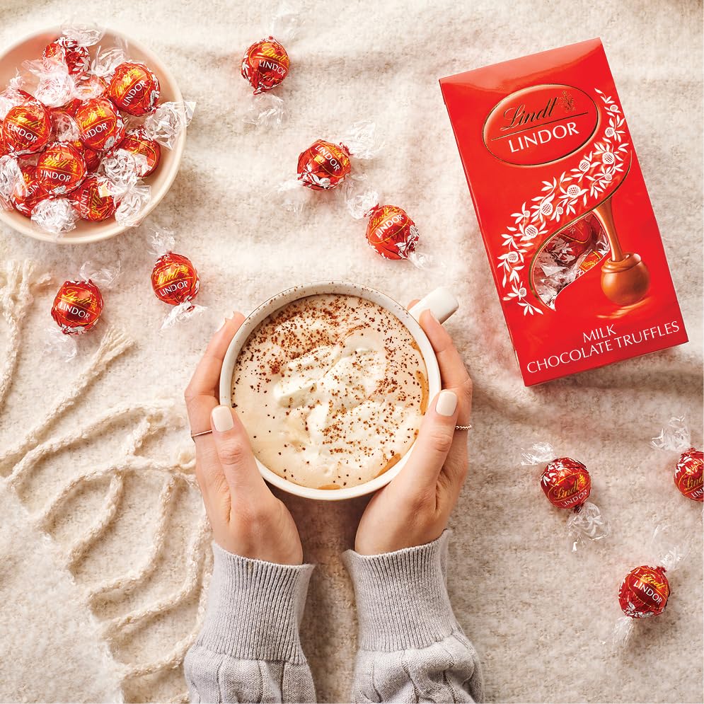 Lindt LINDOR 70% kosher-certified chocolate label signals quality ingredients