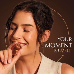 Lindt LINDOR 70% wrapped truffles in gift packaging emphasize premium gifting appeal