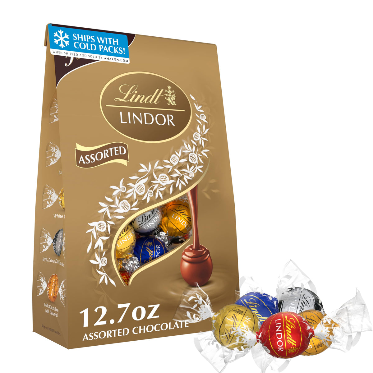 Lindt Lindor assorted truffles bag for sharing or gifting