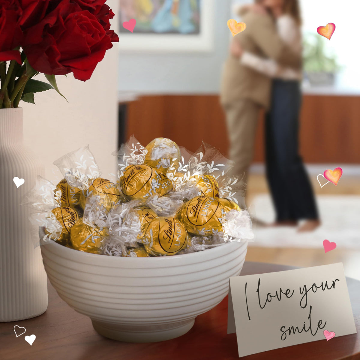 Individually wrapped Lindt Lindor Caramel Milk Truffles for easy gifting or sharing.