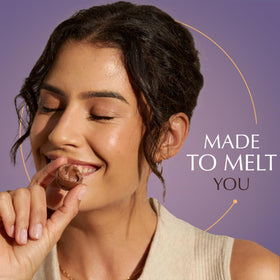 Lindt Lindor Cookies Creme truffles offering cookie crunch and silky chocolate