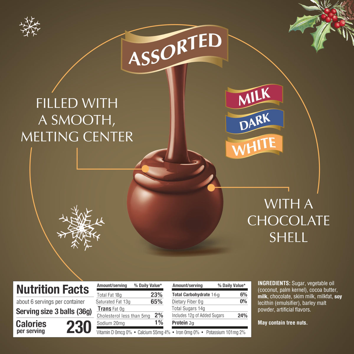 Lindt LINDOR individually wrapped truffles for sharing anytime