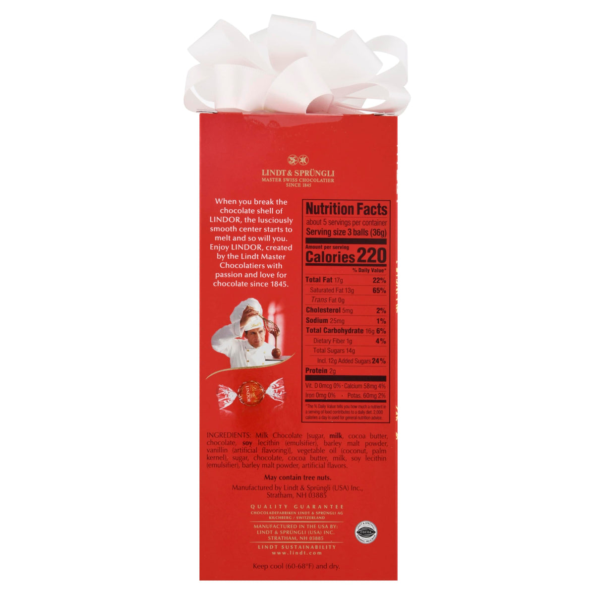 Lindt Lindor Milk Chocolate Truffles perfect for gifting, sharing, or personal indulgence.