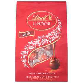 Lindt LINDOR truffles paired with coffee for a quick treat