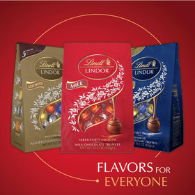 Lindt LINDOR truffles in a bowl as a premium dessert moment