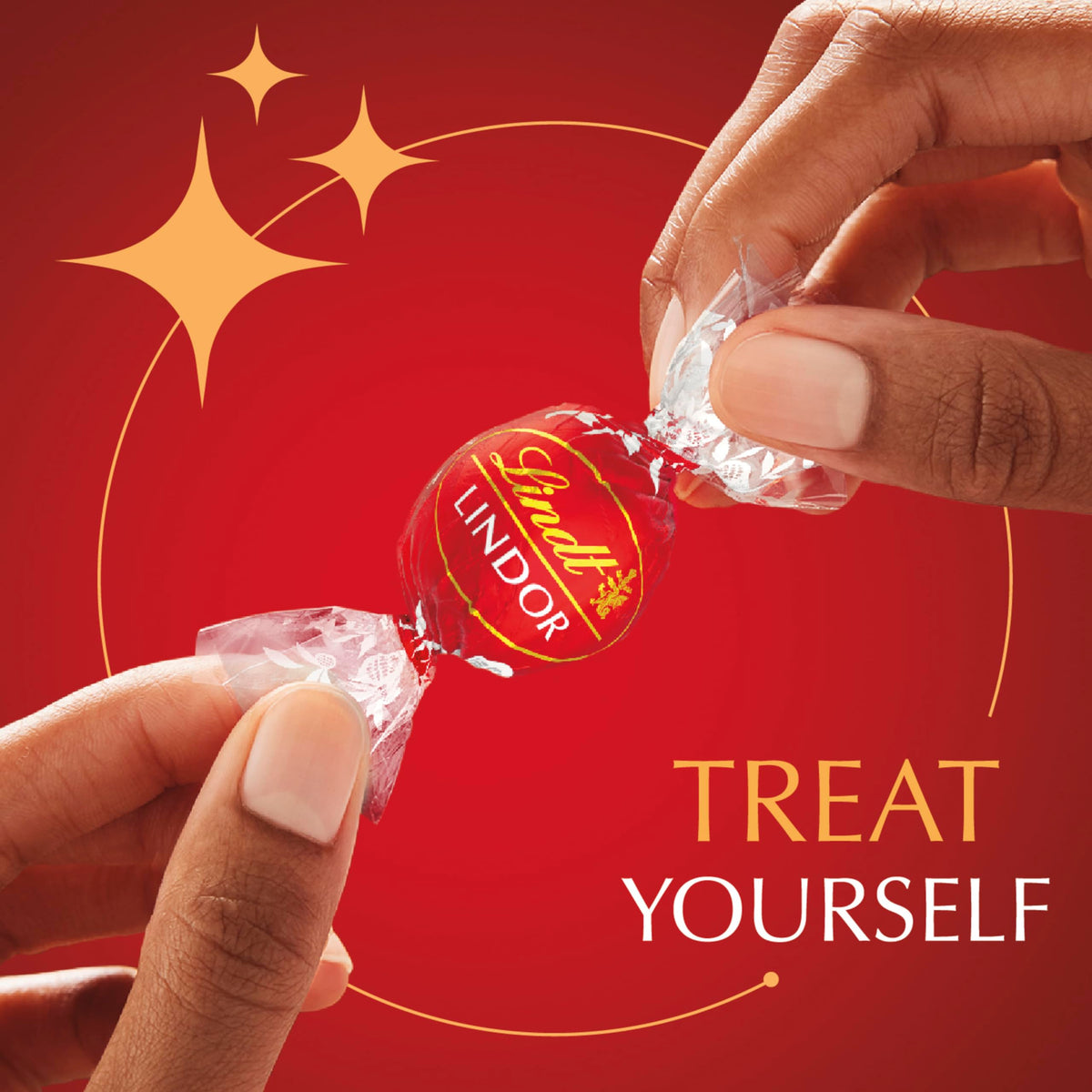 Lindt Lindor Milk Truffles gift-ready packaging ideal for celebrations