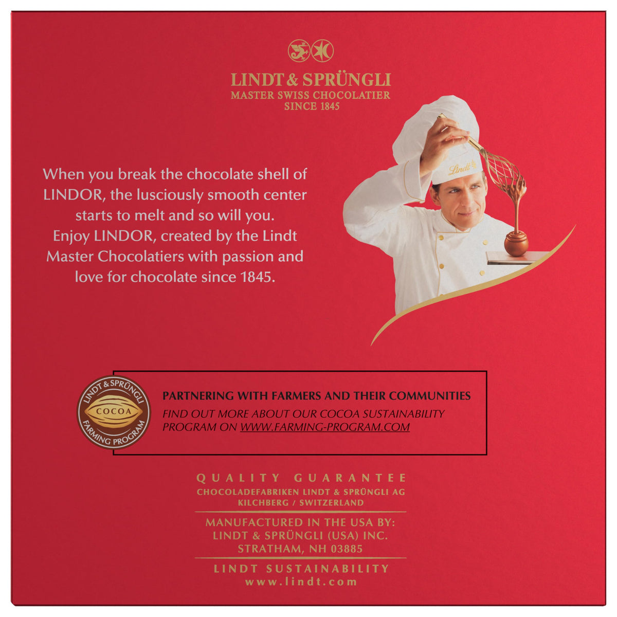 Lindt Lindor Milk Truffles offer a premium gift idea for chocolate lovers.