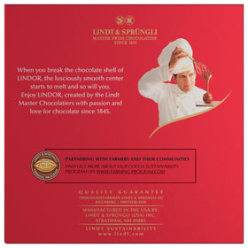 Lindt Lindor Milk Truffles offer a premium gift idea for chocolate lovers.